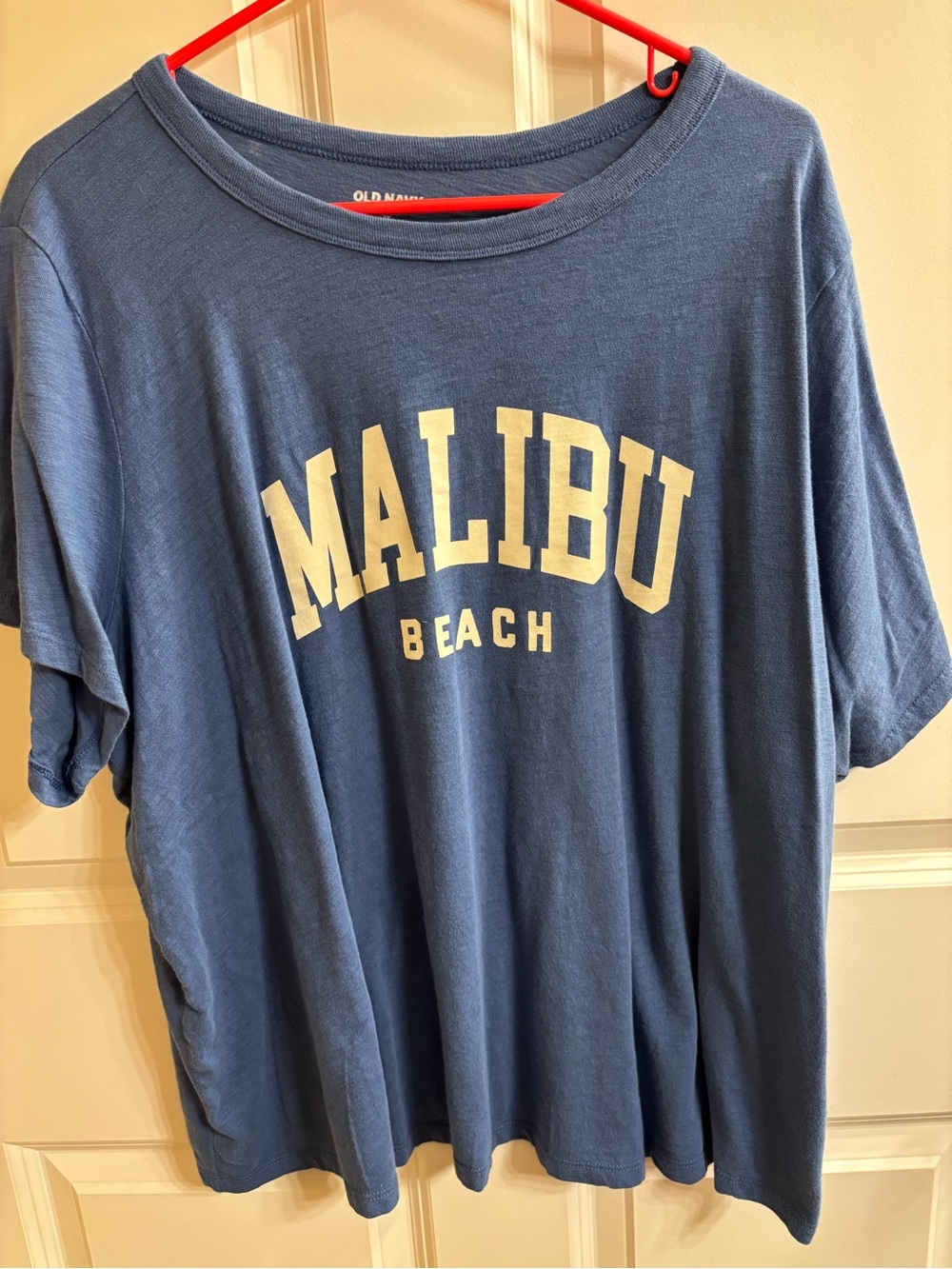Old Navy Blue 'Malibu Beach' Short-Sleeve Tee Everywear